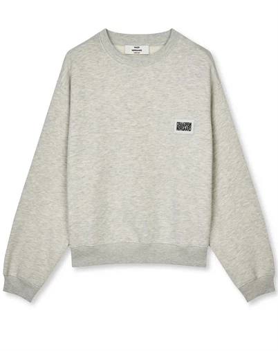 Mads Nørgaard - Standard Taylor Sweatshirt - Light Grey Melange